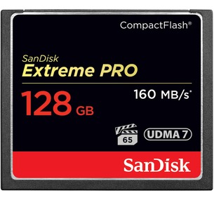 Sandisk CF Extreme Pro Memory Card - 128GB